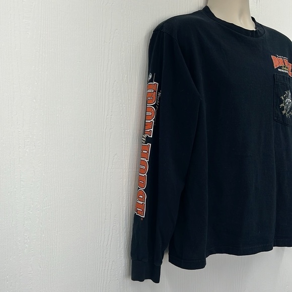 Jensen - 2006 Bike Week Iron Horse American Gothic Skeletons Long Sleeve T SZ L - Picture 4 of 11